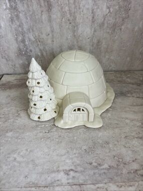 1989 Dept 56 Snowbabies "ICY IGLOO" w/  Light #7987-1 EUC 5”